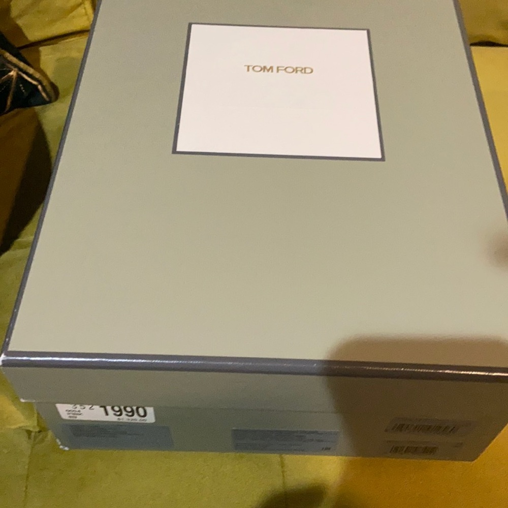 Tom Ford Suede & Satin Sandal Size 38